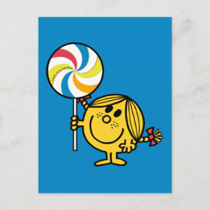 Miss Sunshine   Giant Lollipop Briefkaart