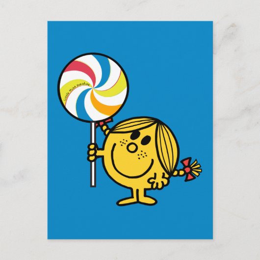 Miss Sunshine | Giant Lollipop Briefkaart (Voorkant)