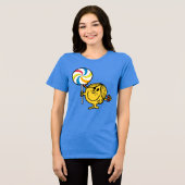 Miss Sunshine | Giant Lollipop Tri-Blend Shirt (Voorkant volledig)