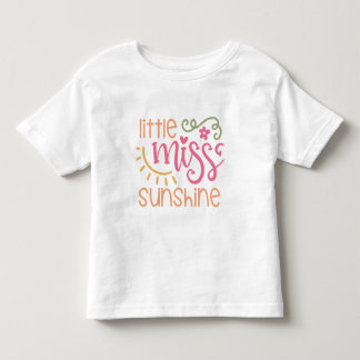 Miss Sunshine Girl's Toddler T-Shirt