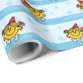 Miss Sunshine Ice Skating Cadeaupapier (Rol Hoek)