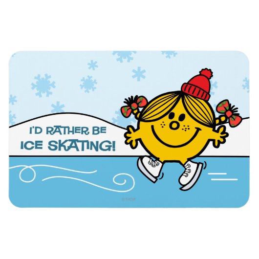 Miss Sunshine Ice Skating Magneet (Horizontaal)