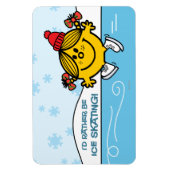 Miss Sunshine Ice Skating Magneet (Verticaal)
