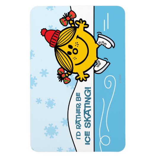 Miss Sunshine Ice Skating Magneet (Verticaal)