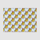 Miss Sunshine Ice Skating Tissuepapier (Voorkant)