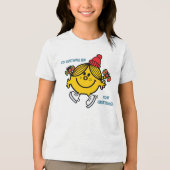 Miss Sunshine Ice Skating Tri-Blend Shirt (Voorkant)