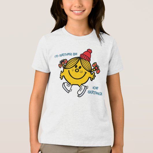 Miss Sunshine Ice Skating Tri-Blend Shirt (Voorkant)