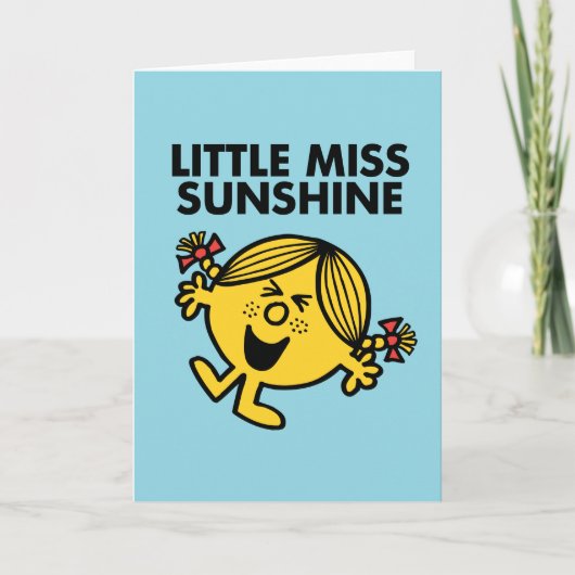 Miss Sunshine Kaart (Voorkant)