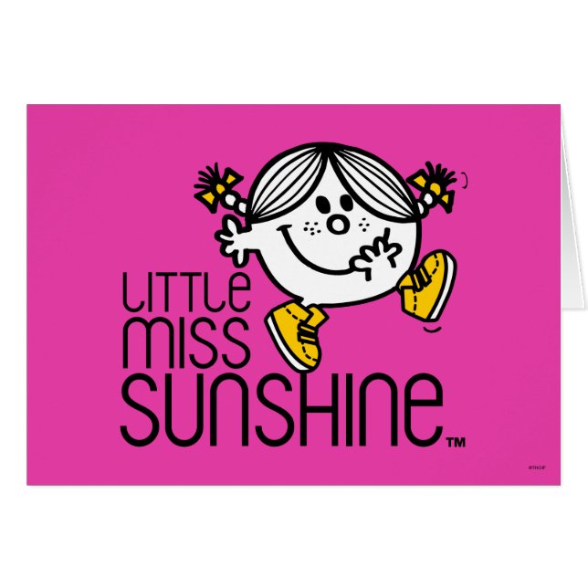Miss Sunshine loopt op naam. (Voorkant Horizontaal)