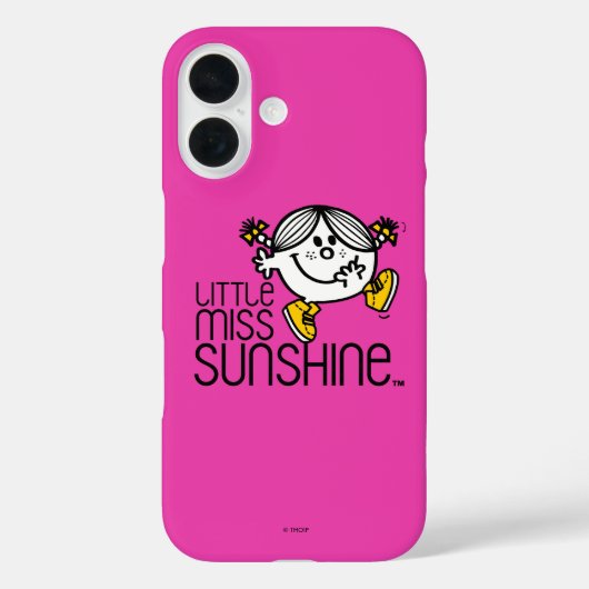 Miss Sunshine loopt op naam. Case-Mate iPhone Case (Achterkant)