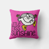 Miss Sunshine loopt op naam. Kussen (Achterkant)