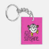 Miss Sunshine loopt op naam. Sleutelhanger (Voorkant Links)