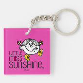 Miss Sunshine loopt op naam. Sleutelhanger (Achterkant)