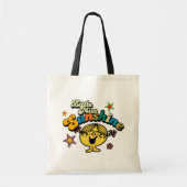 Miss Sunshine | Sterren en bloemen Tote Bag (Voorkant)