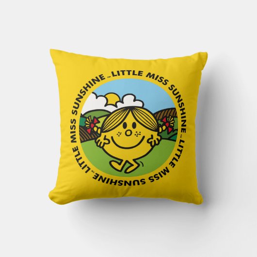 Miss Sunshine | Sunshine Circle Kussen (Voorkant)