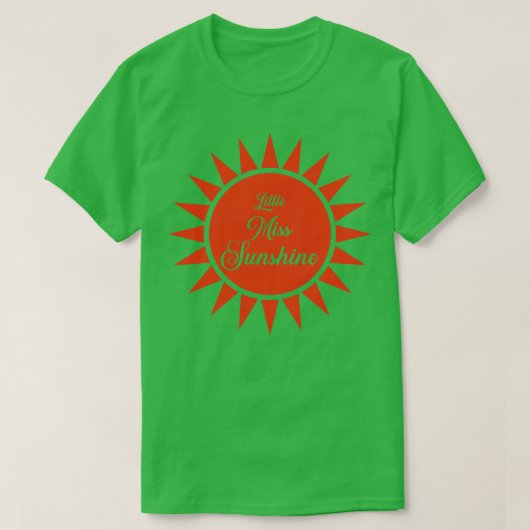 Miss Sunshine T-shirt (Design voorkant)