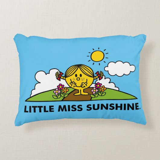 Miss Sunshine | Terug naar Natuur Decoratief Kussen (Voorkant)
