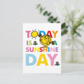Miss Sunshine | Vandaag is een zondag Briefkaart (Staand voorkant)