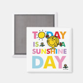 Miss Sunshine | Vandaag is een zondag Magneet (Voorkant / Achterkant)