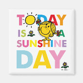 Miss Sunshine | Vandaag is een zondag Magneet (Voorkant)