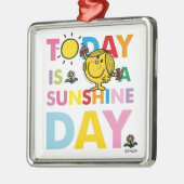 Miss Sunshine | Vandaag is een zondag Metalen Ornament (Links)