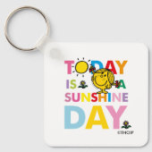 Miss Sunshine | Vandaag is een zondag Sleutelhanger (Voorkant)