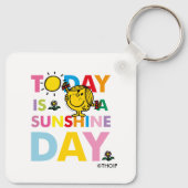 Miss Sunshine | Vandaag is een zondag Sleutelhanger (Achterkant)