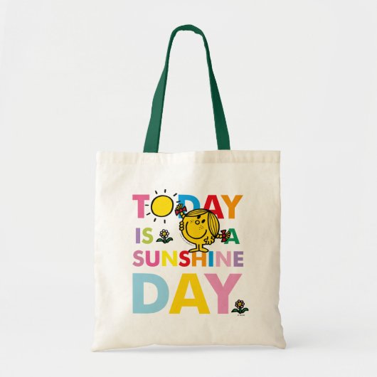 Miss Sunshine | Vandaag is een zondag Tote Bag (Voorkant)