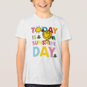 Miss Sunshine | Vandaag is een zondag Tri-Blend Shirt (Voorkant)