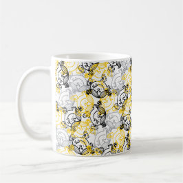 Miss Sunshine Yellow Character Pattern Koffiemok