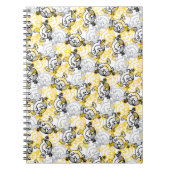 Miss Sunshine Yellow Character Pattern Notitieboek (Voorkant)