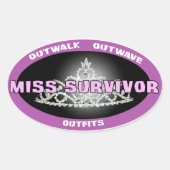 Miss Survivor Stickers (Voorkant)