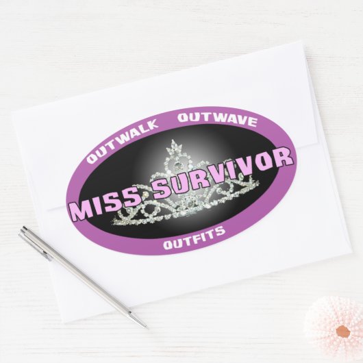 Miss Survivor Stickers (Envelop)