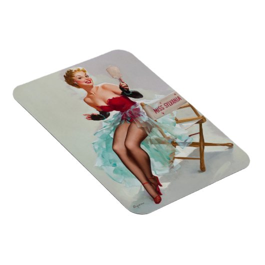 Miss Sylvania Pin-Up Girl Magneet (Rechterzijde)
