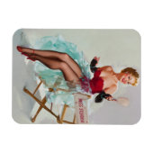 Miss Sylvania Pin-Up Girl Magneet (Horizontaal)