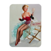 Miss Sylvania Pin-Up Girl Magneet (Verticaal)