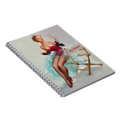 Miss Sylvania Pin-Up Girl Notitieboek (Rechterzijde)