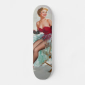 Miss Sylvania Pin-Up Girl Skateboard (Voorkant)