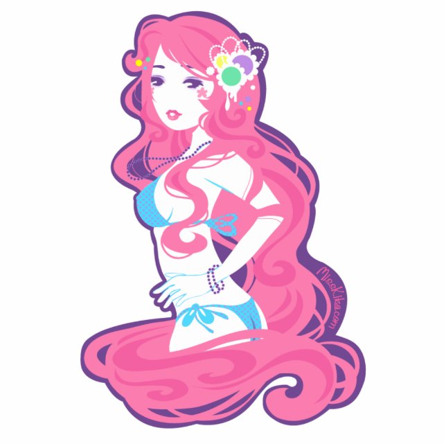 Miss Taffy Fotobeeldje Sleutelhanger (Voorkant)