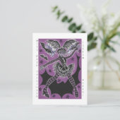 Miss Teen Halloween briefkaart (Staand voorkant)