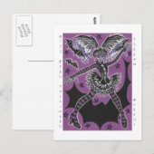 Miss Teen Halloween briefkaart (Voorkant / Achterkant)