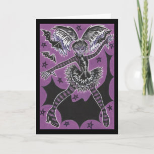 Miss Teen Halloween 'Happy Birthday'-kaart Kaart