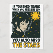 Miss the stars briefkaart (Voorkant)