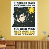Miss the stars canvas afdruk (Insitu (Woonkamer))