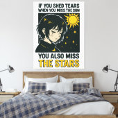 Miss the stars canvas afdruk (Insitu (Slaapkamer))