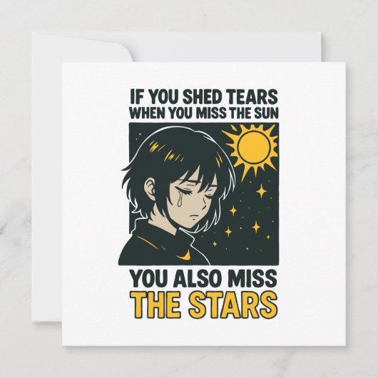 Miss the stars kaart (Voorkant)