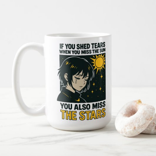 Miss the stars koffiemok (Met donut)