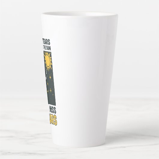 Miss the stars latte mok (Voorkant)