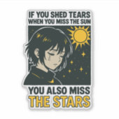 Miss the stars sticker (Voorkant)