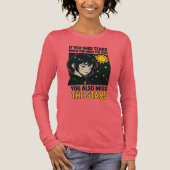 Miss the stars Tri-Blend shirt (Voorkant)